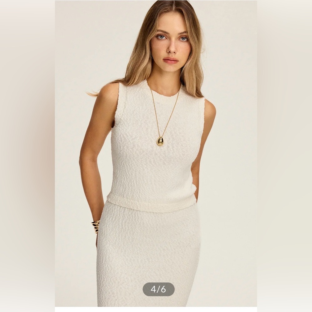 Commense Textured Knit Top and Maxi Skirt Set - Picture 5 of 13
